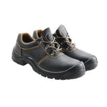 2019 hot sales low MOQ black leather PU sole tiger master brand safety shoes work